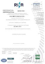 Certificazione ISO 9001:2015HLB Meccanica